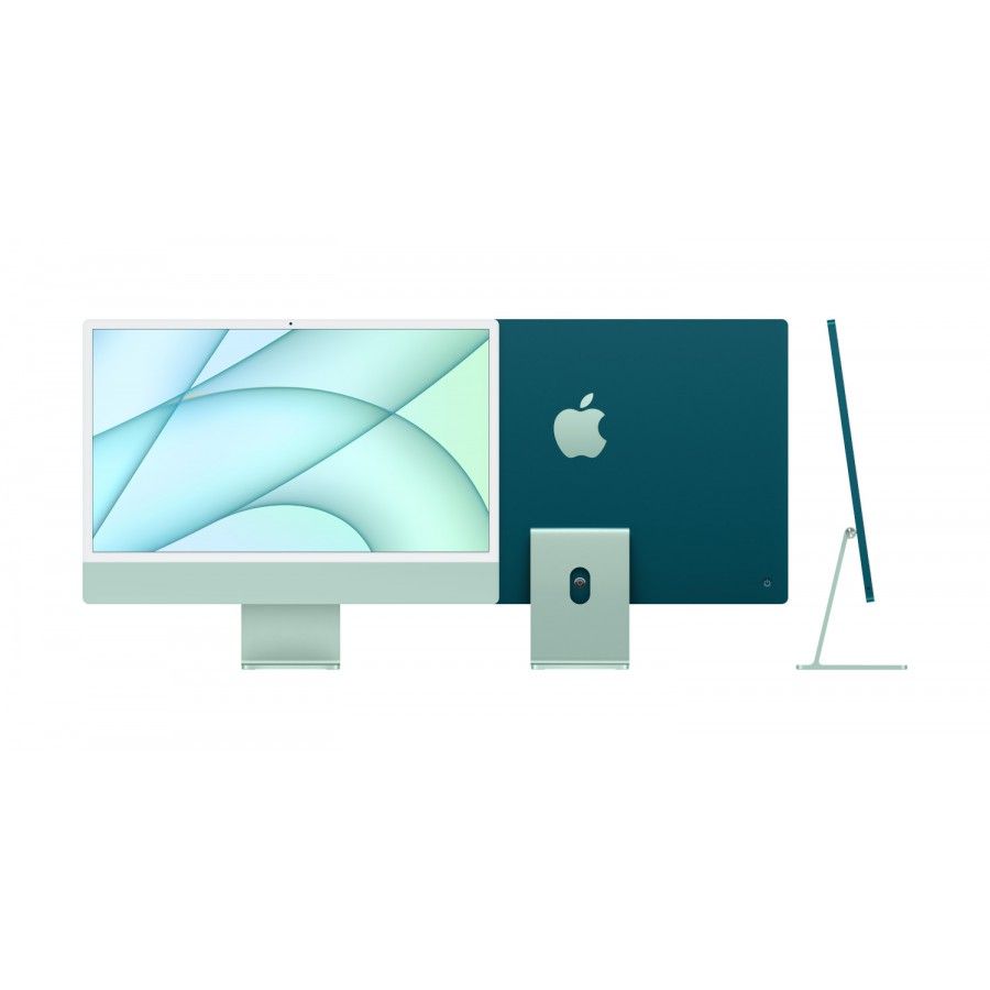 Apple iMac/24"/4480 x 2520/M1/8GB/256GB SSD/M1/Big Sur/Green/1R MGPH3SL/A