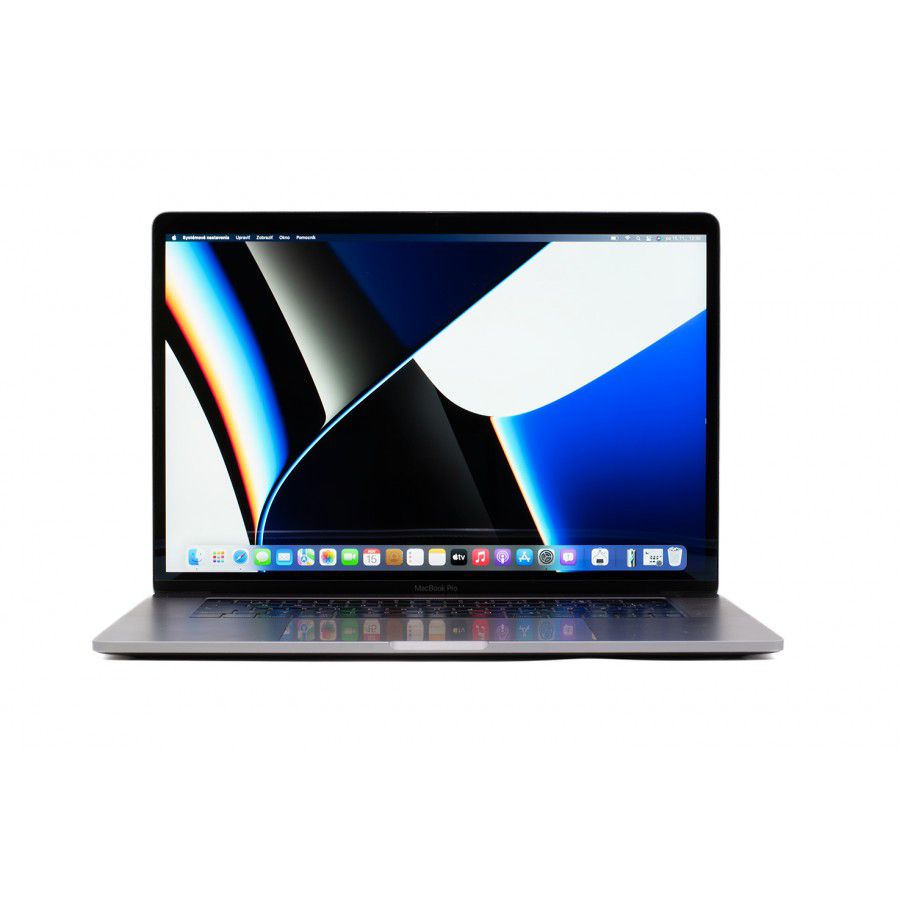 Apple repasovaný MacBook Pro 15" 2018 Space Gray Touchbar (2,6 GHz/i7-8850H/16GB/512 GB SSD)