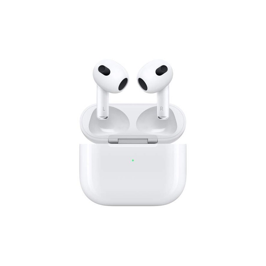 Apple Air Pods 3. generácie, biele bezdrôtové slúchadlá (nabíjacie puzdro MagSafe)