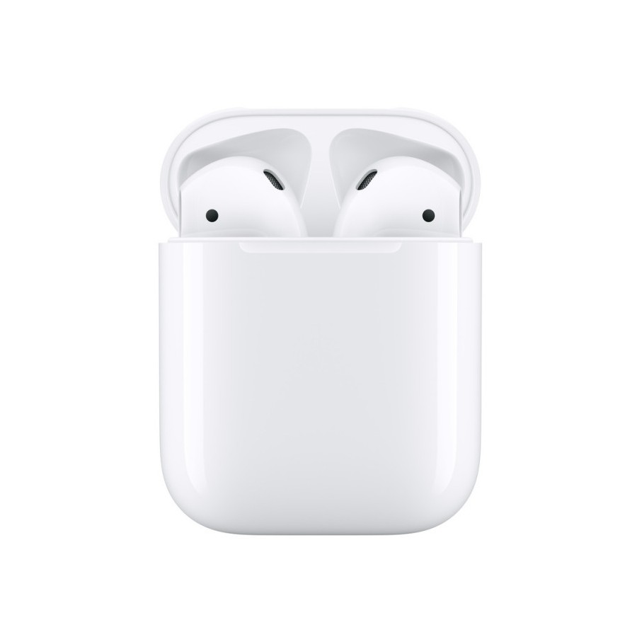 Apple Air Pods 2. generácie, biele bezdrôtové slúchadlá