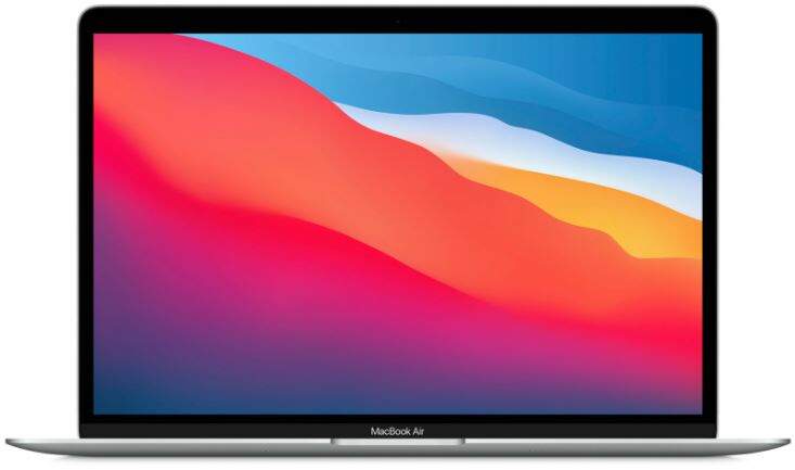 Apple Macbook Air 13'' 2020 M1 8C /8GB RAM/ GPU 8C/ 256GB SSD Silver